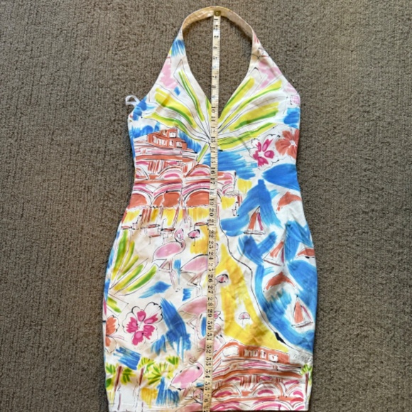 David Meister Halter Dress - Picture 7 of 9